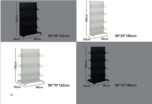 Pegboard Wire Regale